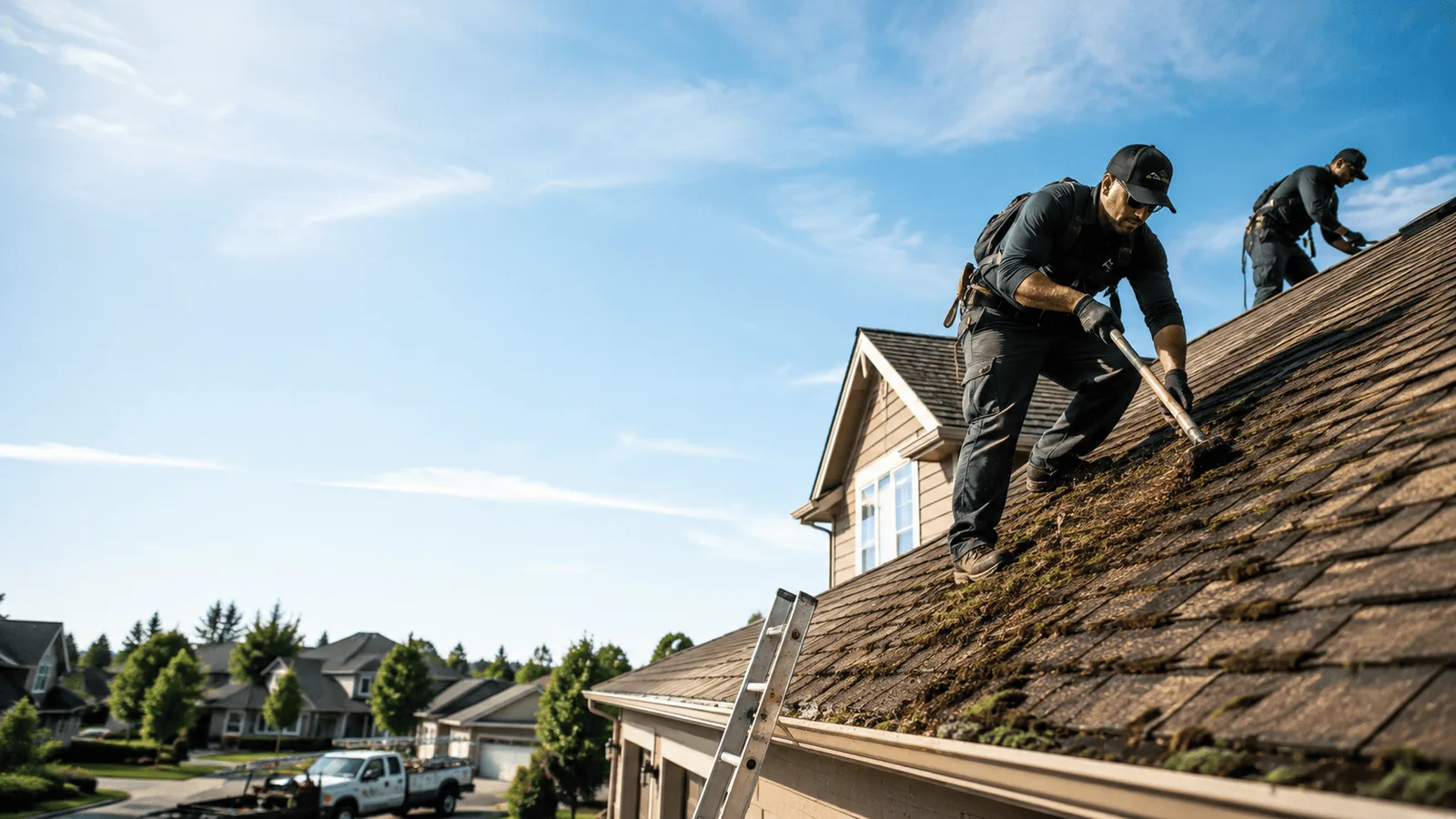 Roof Moss Removal in Willington, CT near me